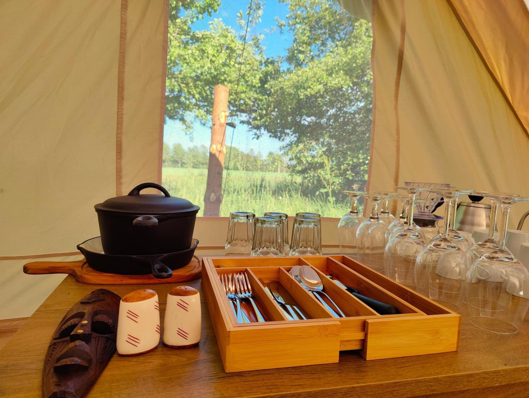 Under Canvas Bornholm Østermarie Kültér fotó