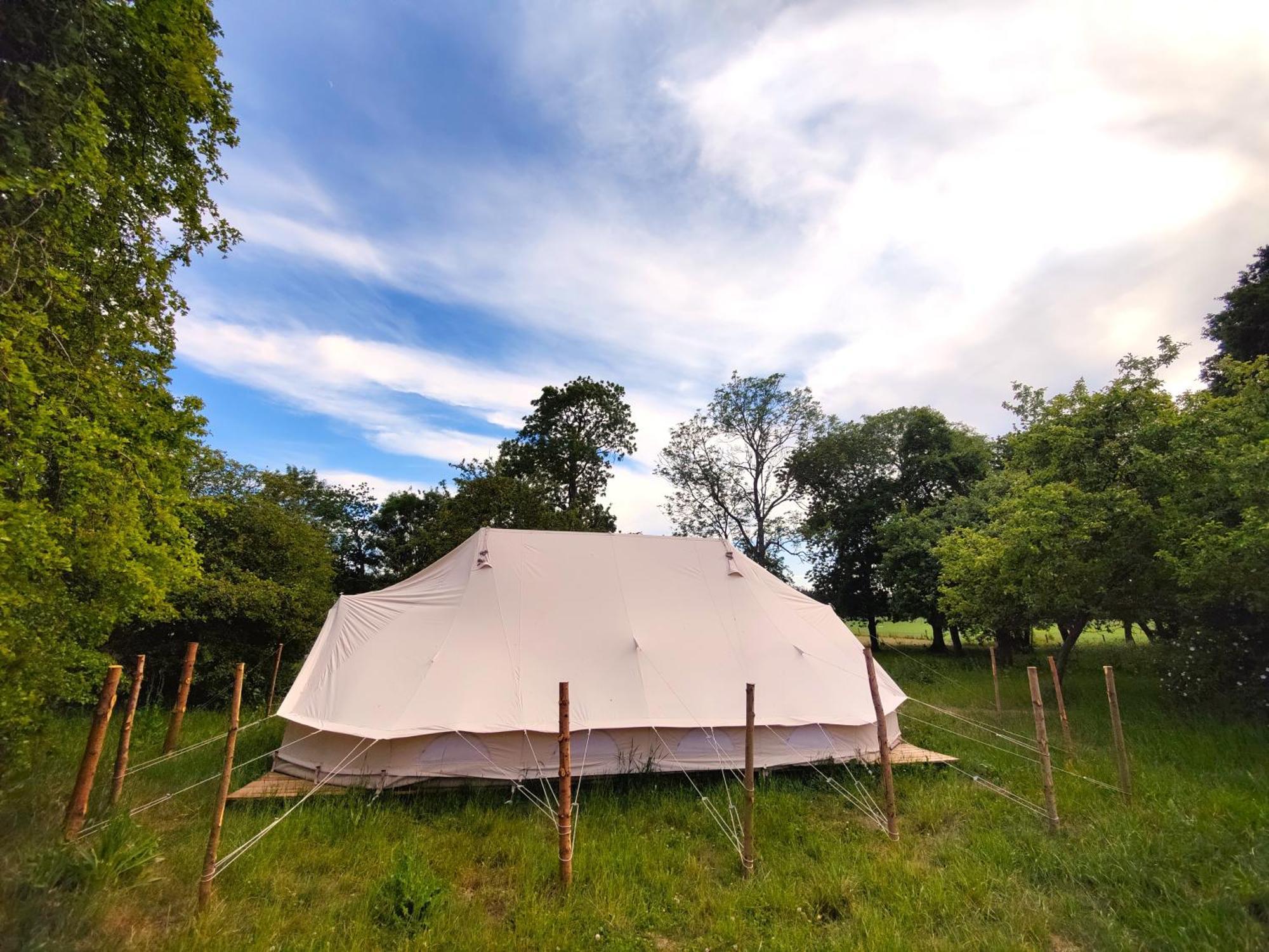 Under Canvas Bornholm Østermarie Kültér fotó