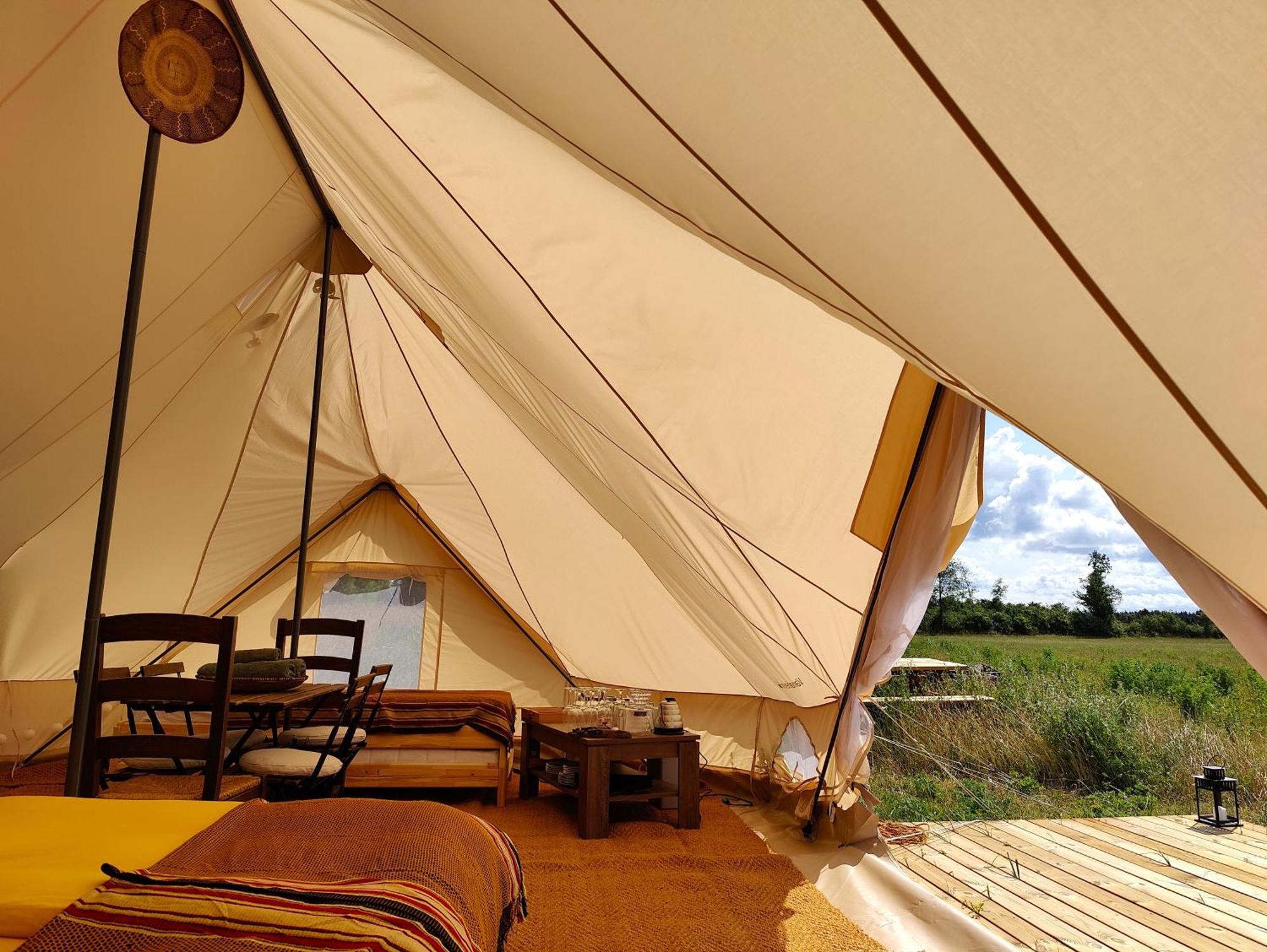 Under Canvas Bornholm Østermarie Kültér fotó