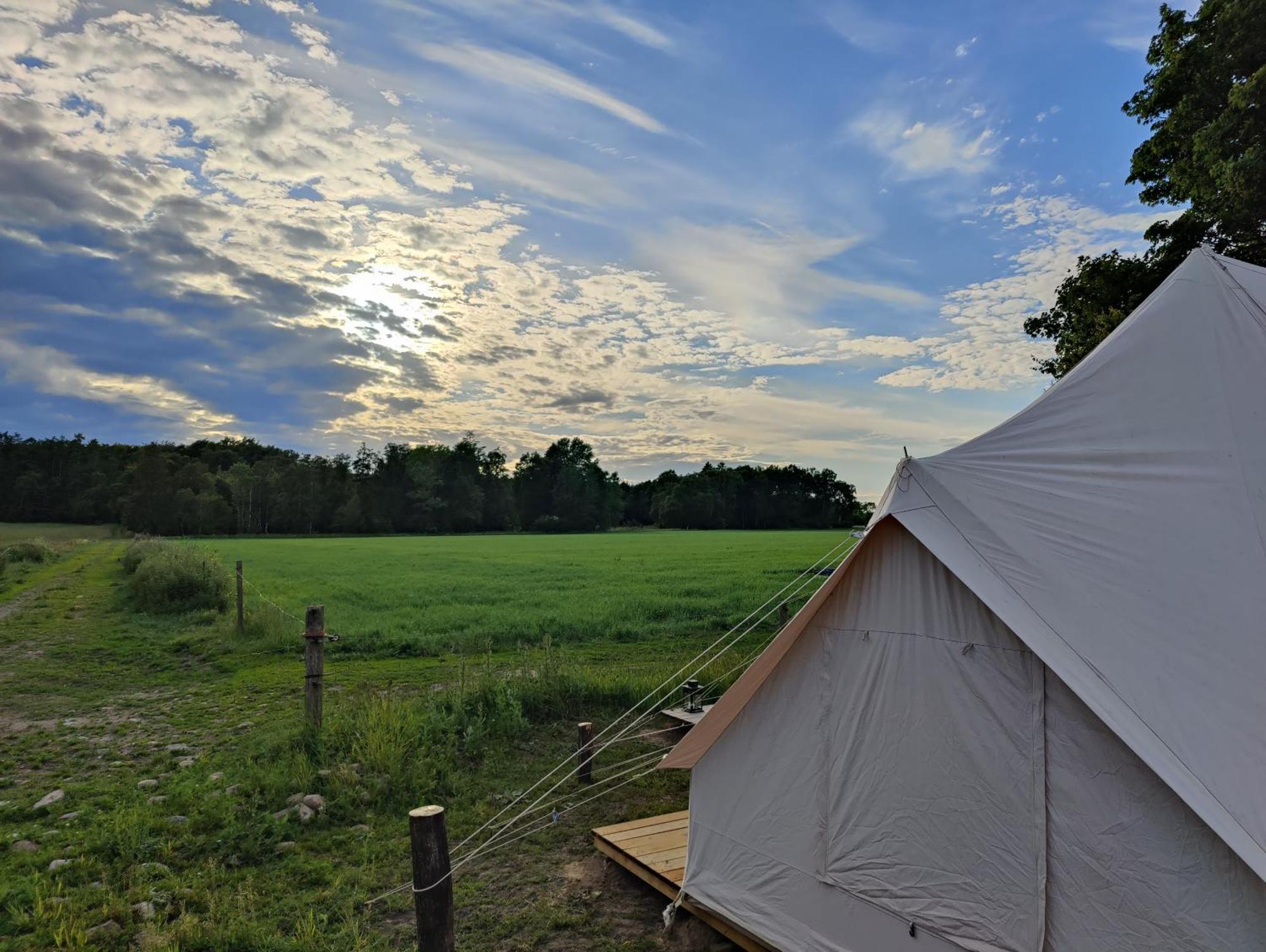 Under Canvas Bornholm Østermarie Kültér fotó