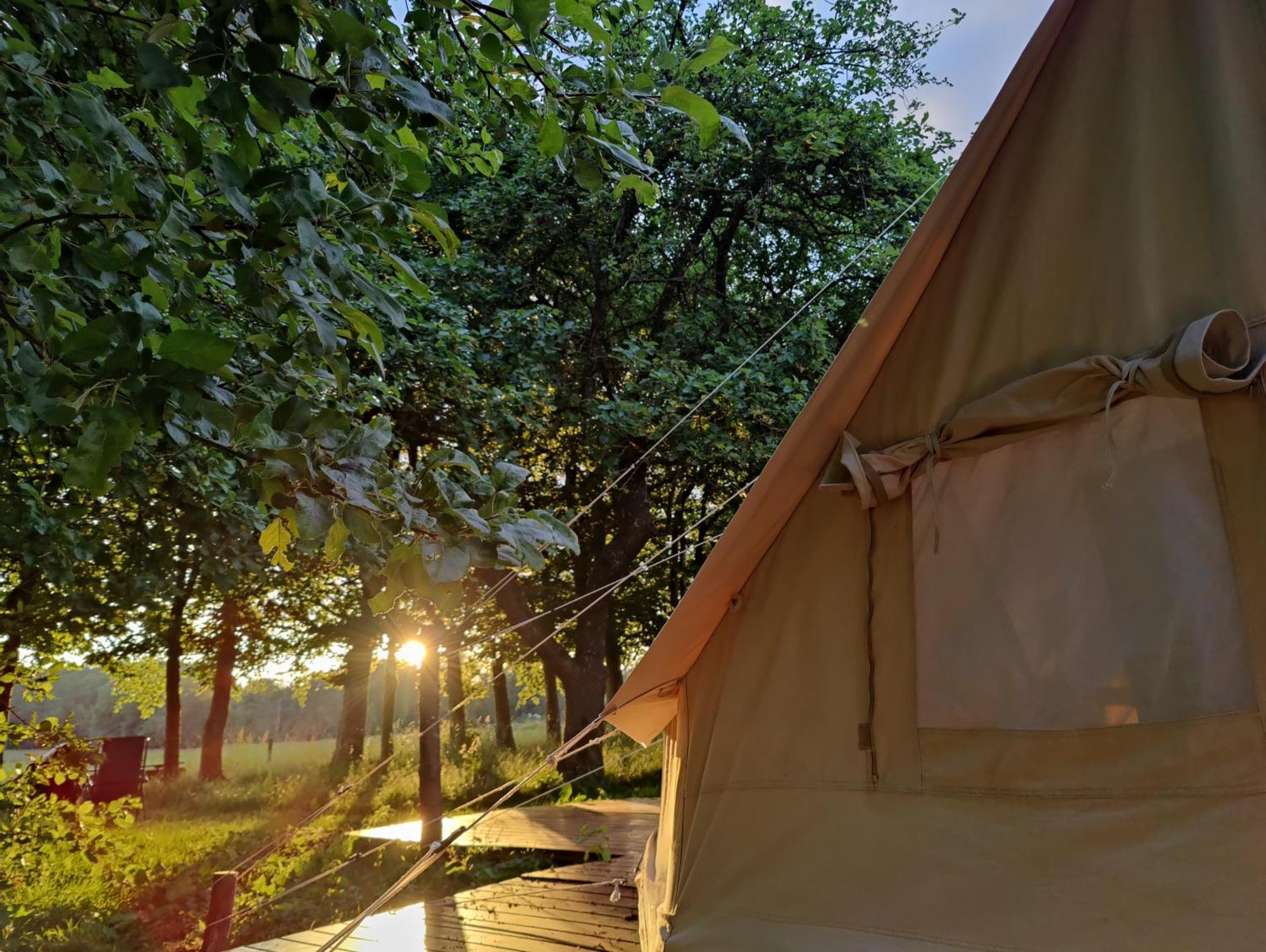 Under Canvas Bornholm Østermarie Kültér fotó