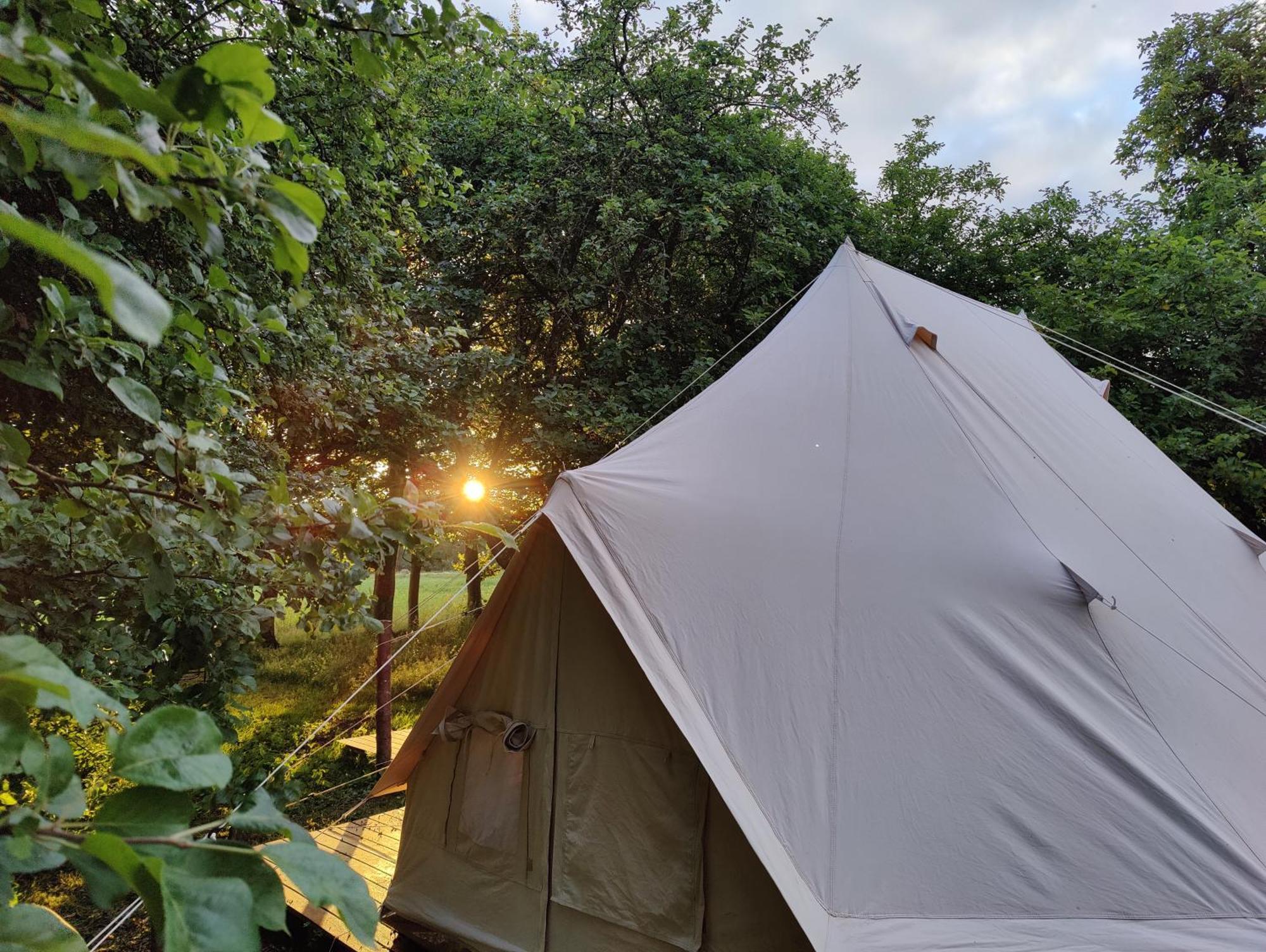 Under Canvas Bornholm Østermarie Kültér fotó